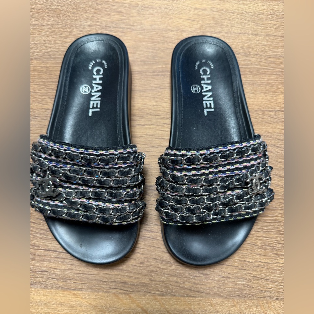 Chanel Slide Sandals